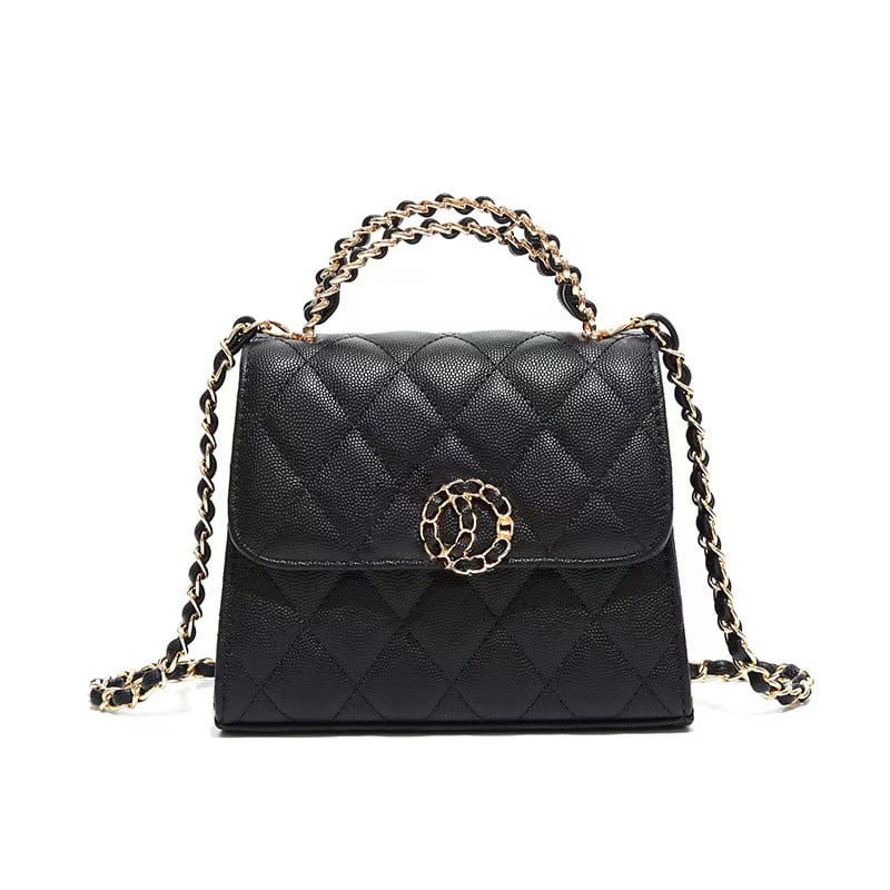 Classic chain bag style quilted chain bag