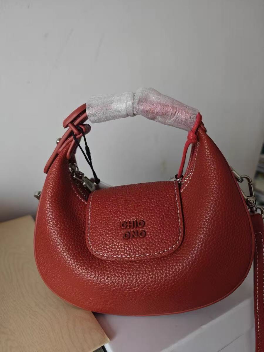 Soft leather Roland Chronicle Crescent Moon Handbag