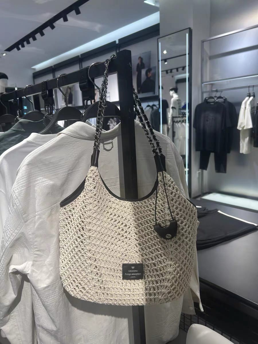 New Style Tote Bag with Amber Rope