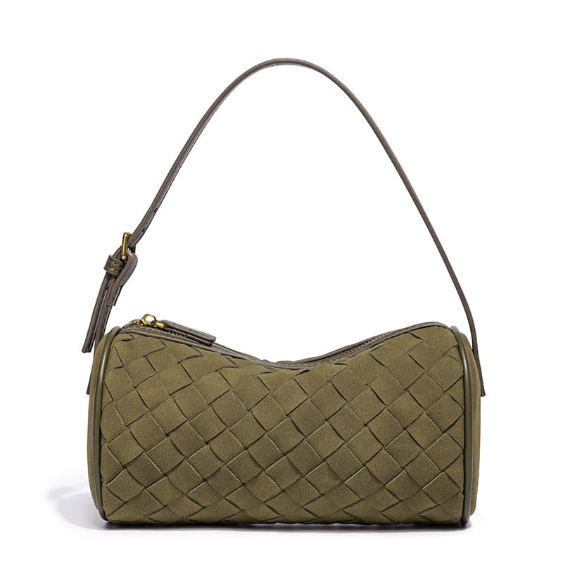 Niche Frosted Velvet Woven Tote Pillow Bag