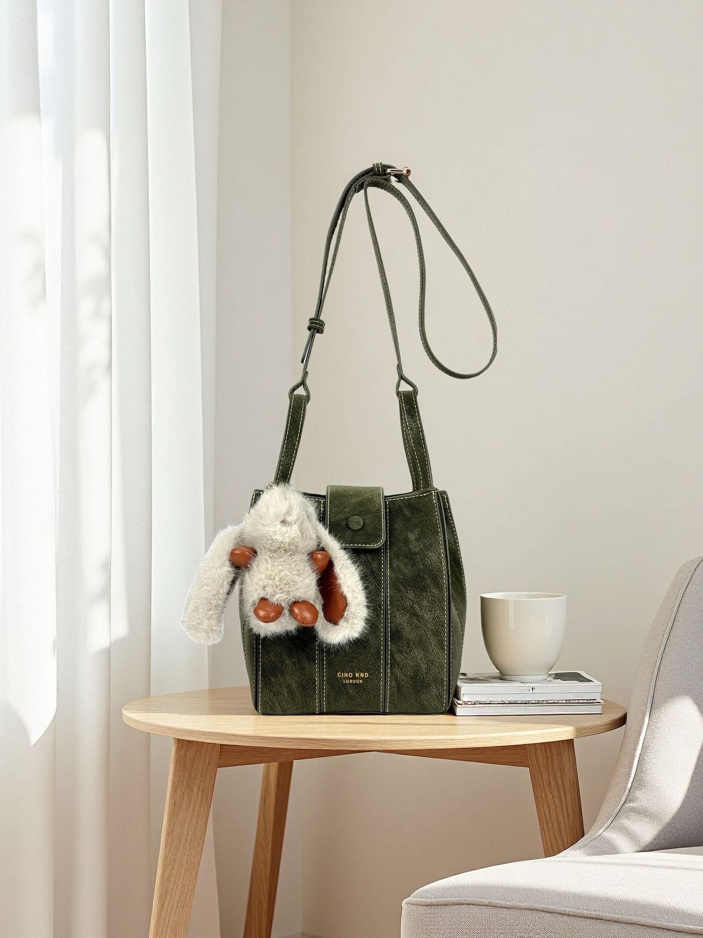 Autumn Dew Green Bucket Bag 2025